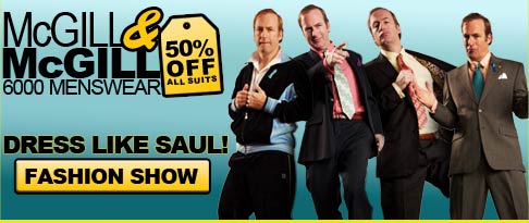 Dress Like Saul! Click for a fashion show!